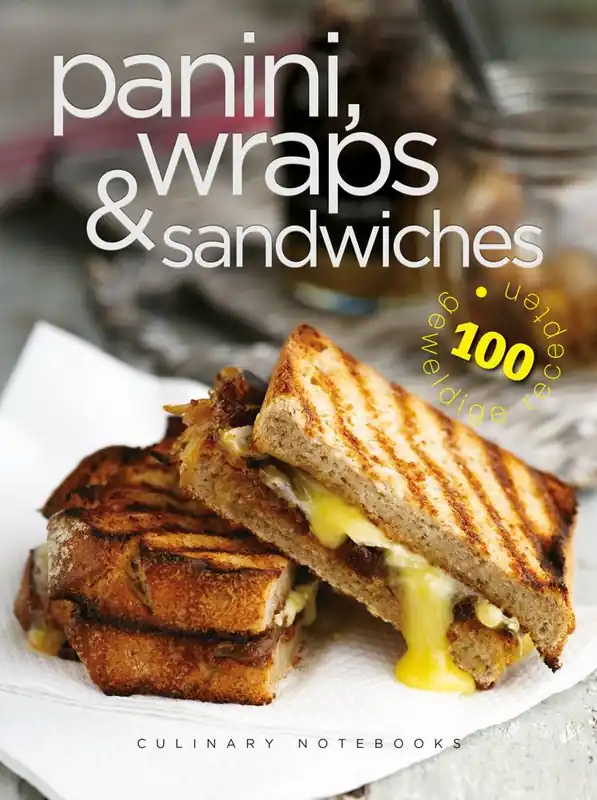 Culinary Notebooks Panini's, wraps & sandwiches / Druk 1 Lage Prijs