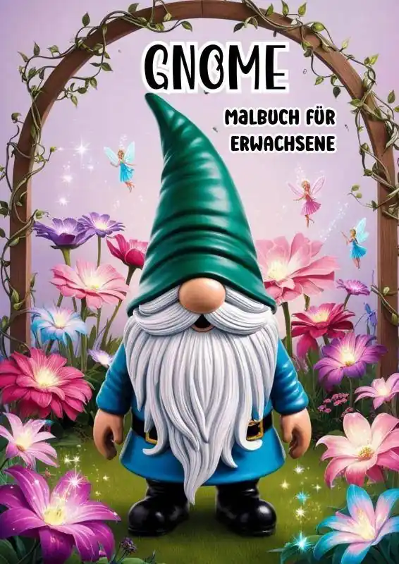 Gnome - Ausmalen für Erwachsene / 1 Edition Veilige Betaling