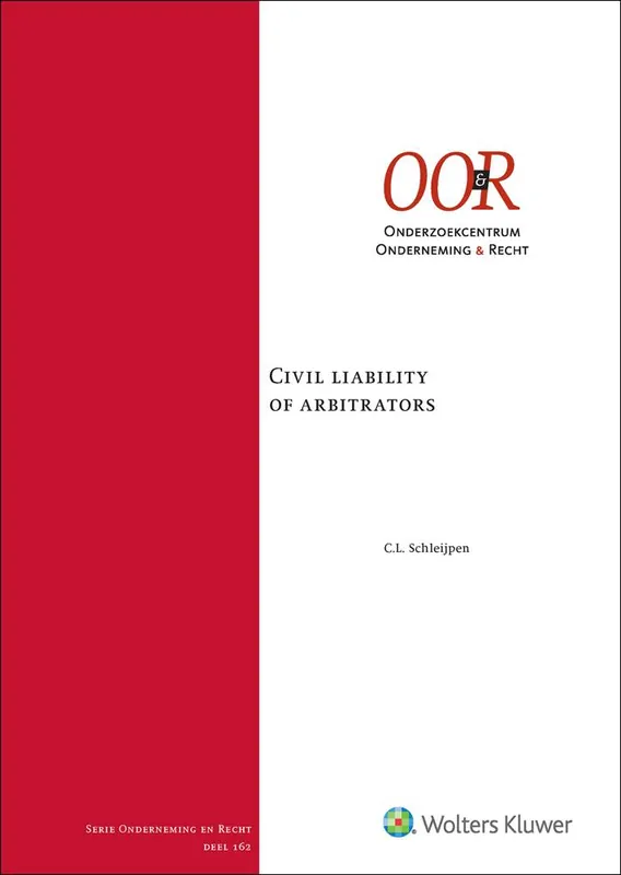 Populair Civil liability of arbitrators / Druk 1