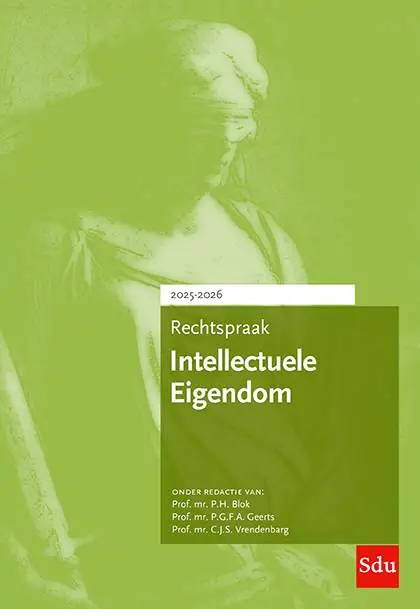 Rechtspraak intellectuele eigendom 2025-2026 / Druk 1 Merkproduct