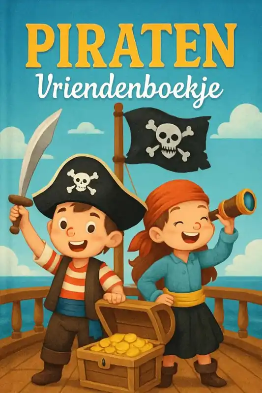 Piraten Vriendenboekje / Druk 1 Veilige Betaling