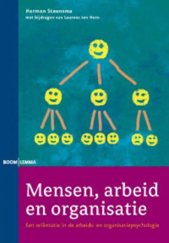 Mensen, arbeid en organisatie / Druk 1 Speciale Aanbieding