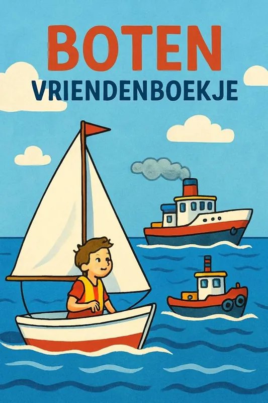 Actieprijs Boten Vriendenboekje / Druk 1