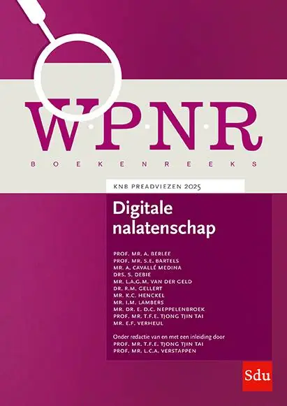 Digitale nalatenschap / Druk 1 Voordeelprijs