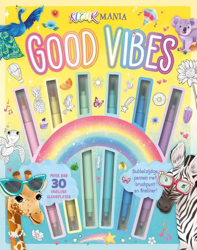 Good vibes - Kleurmania / Druk 1 Merkproduct