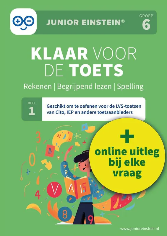 Tijdelijk Beschikbaar Klaar voor de toets 1 groep 6 / Druk 1