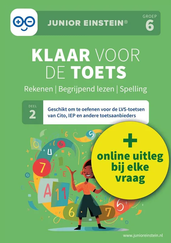 Direct Beschikbaar Klaar voor de toets 2 groep 6 / Druk 1