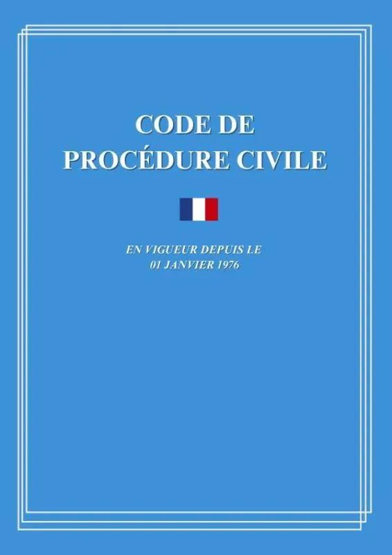 Gecertificeerd Code de procédure civile / 1 Edition