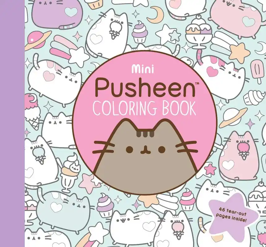 Mini Pusheen Coloring Book / 1st Edition Gereduceerde Prijs