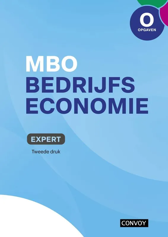 Direct Verzonden MBO Bedrijfseconomie Expert Opgavenboek / Druk 1