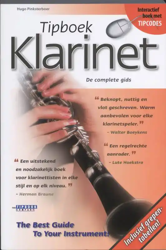 Fabrieksprijs Tipboek Klarinet / Druk 1