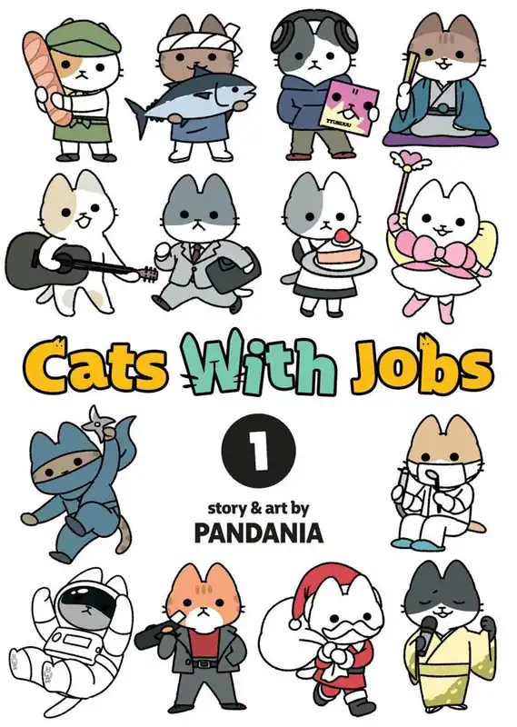 Cats With Jobs Vol. 1 Uitverkoop
