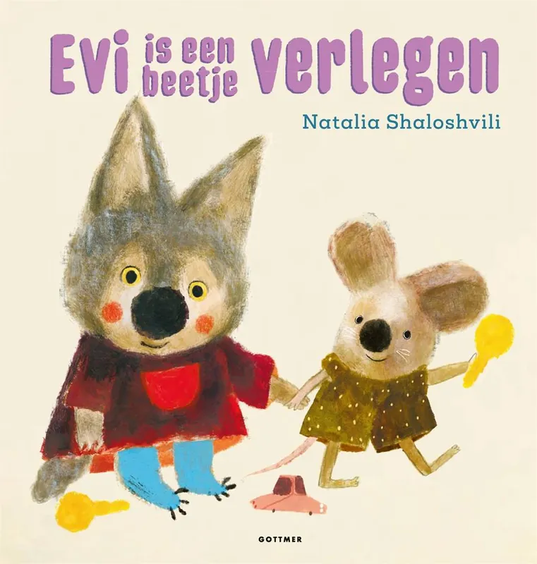 Evi is een beetje verlegen / Druk 1 Gereduceerde Prijs