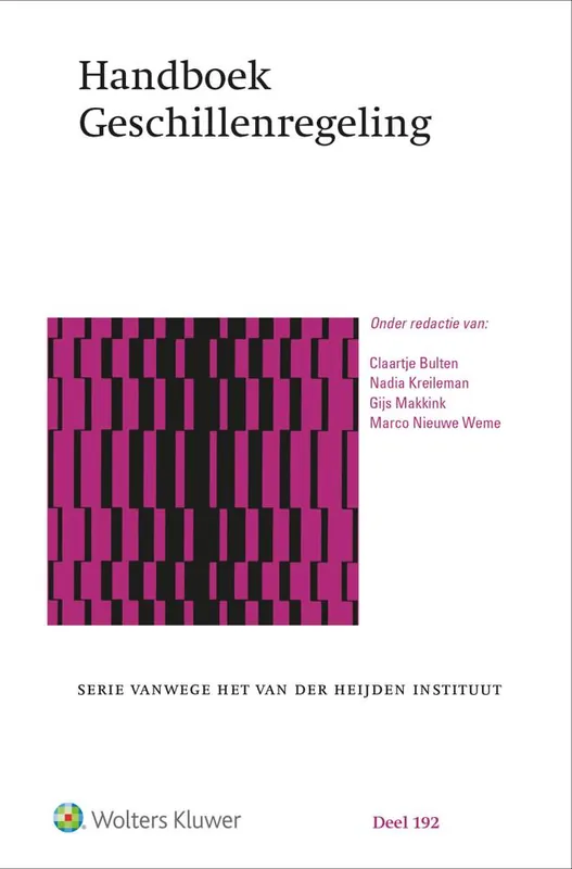 Koop Vandaag Handboek Geschillenregeling / Druk 1
