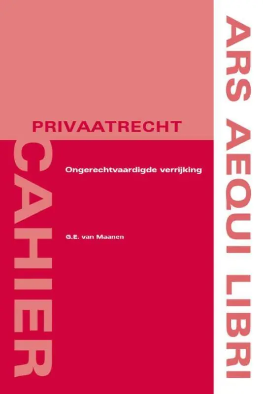Premium Ongerechtvaardigde verrijking / Druk 1