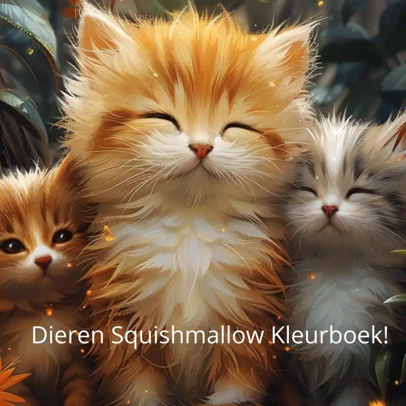 Weekendaanbieding Dieren Squishmallow Kleurboek / Druk 1