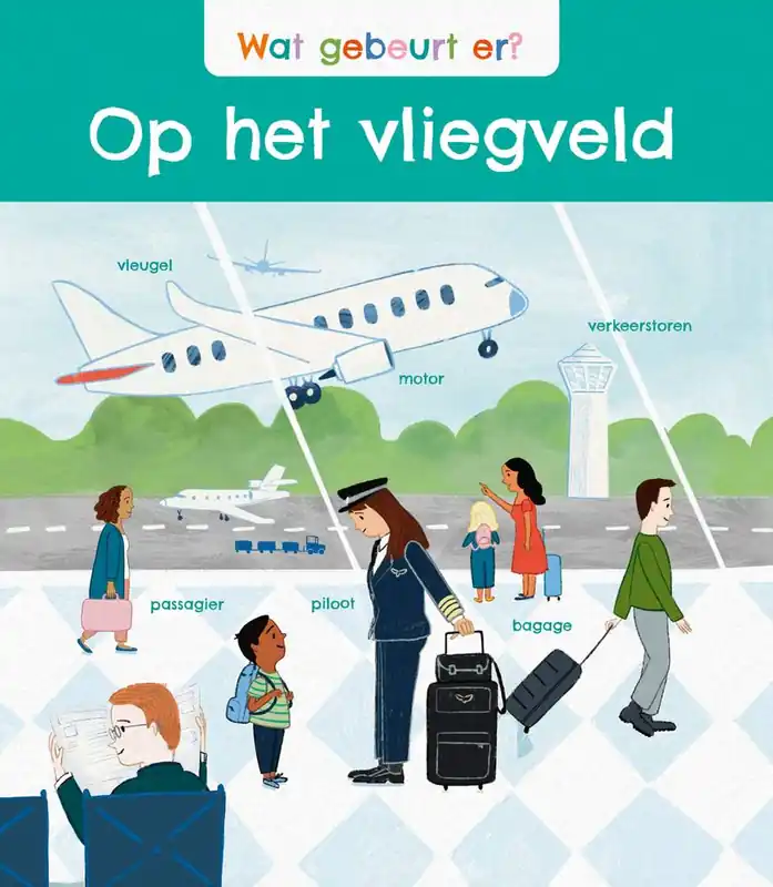 Wat gebeurt er? Op het vliegveld / Druk 1 Meest Verkocht