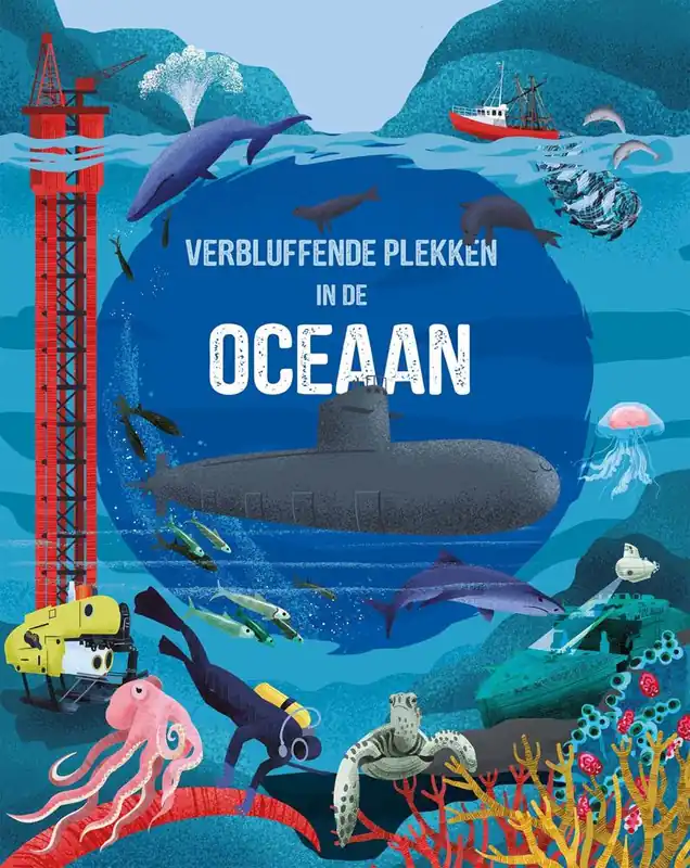 Verbluffende plekken in de oceaan / Druk 1 Rechtstreeks Van De Fabrikant