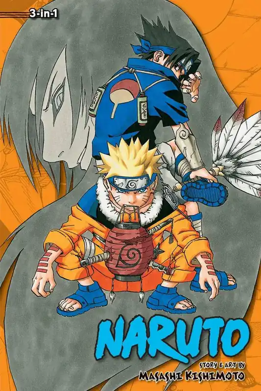 Naruto (3-in-1 Edition), Vol. 3 Seizoensaanbieding