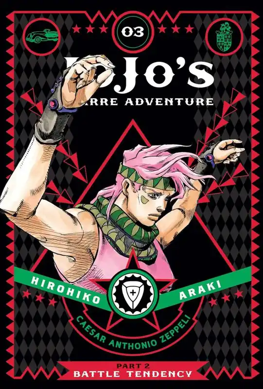 Gratis Retour JoJo's Bizarre Adventure: Part 2--Battle Tendency, Vol. 3