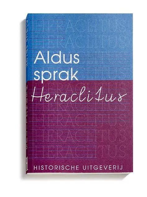 Merkproduct Aldus sprak Heraclitus / Druk 1