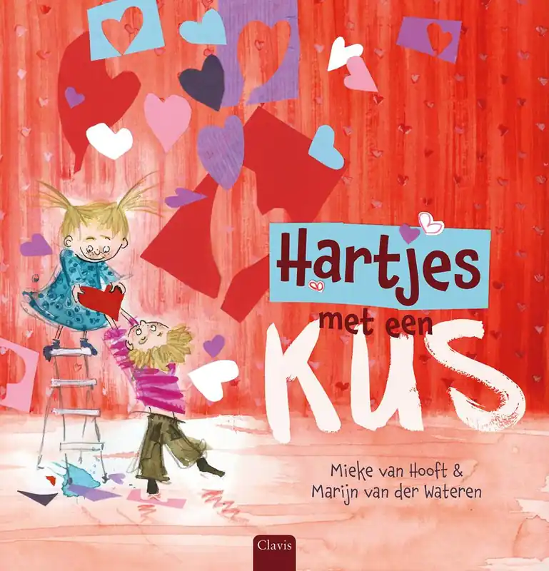 Shop Nu Hartjes met een kus / Druk 1