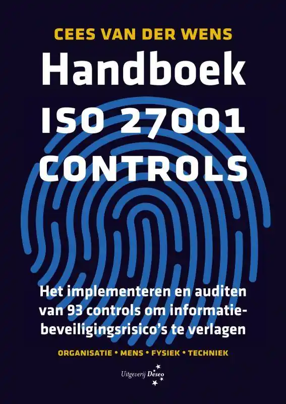 Aanbieding Handboek ISO 27001 Controls / Druk 1