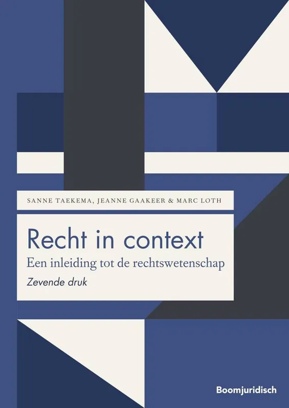 Recht in context / Druk 7 Betaalbaar