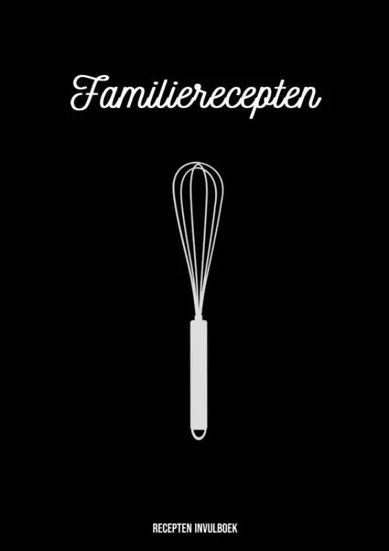 Lage Kosten Recepten Invulboek - Familierecepten / Druk 1