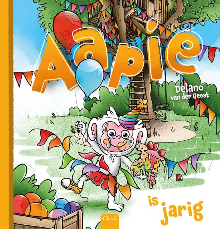 Aapie is jarig / Druk 1 Gratis Retour