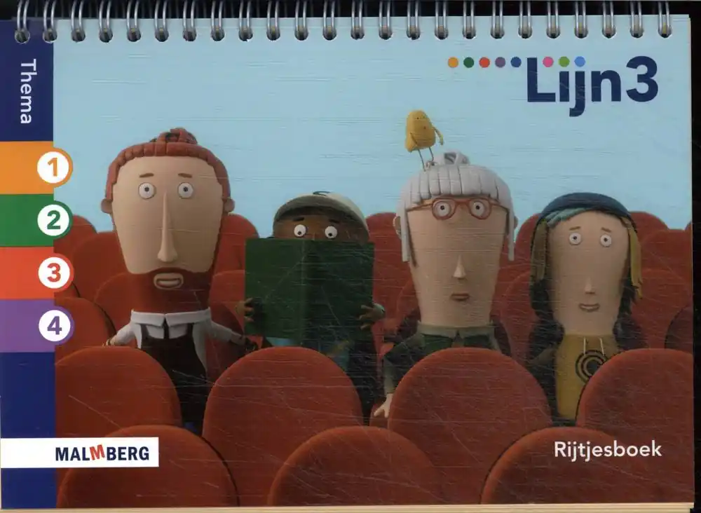 Alleen Vandaag Lijn 3 Thema 1-4 Rijtjesboek / Druk 1