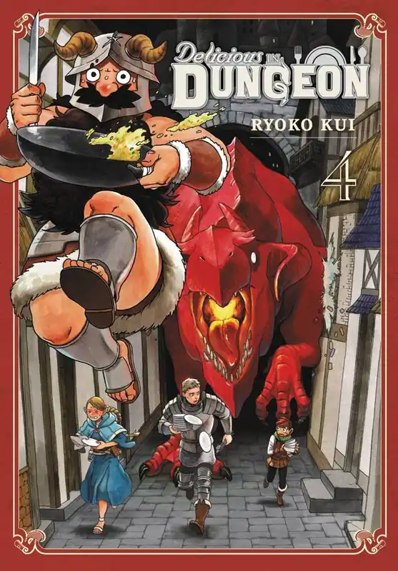 Express Levering Delicious in Dungeon, Vol. 4