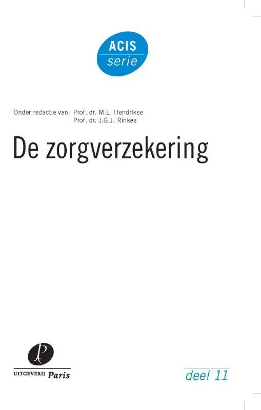 Favoriet De zorgverzekering / Druk 1