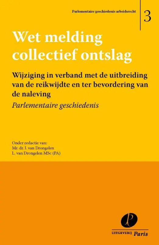 Wet melding collectief ontslag / Druk 1 Hete Deal