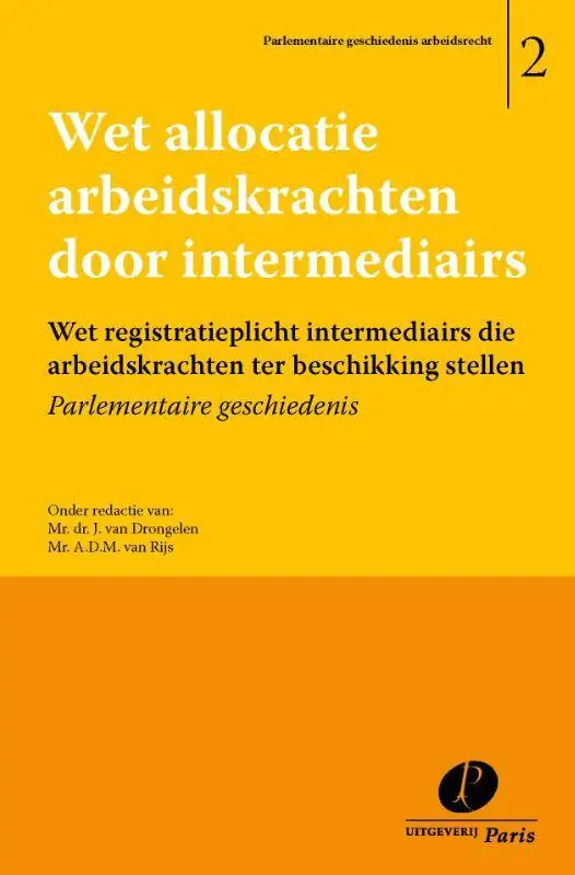 Flitsaanbieding Wet allocatie arbeidskrachten door intermediairs / Druk 1