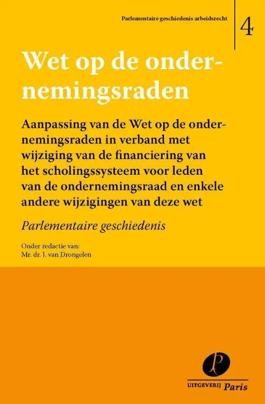 Op = Op Wet op de ondernemingsraden / Druk 1