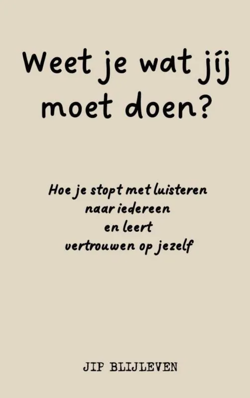 Dagaanbieding WEET JE WAT JÍJ MOET DOEN? / Druk 1